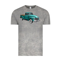 Cloud Rock western truck 34 view Vintage Tee - FaDigitalArtStudio