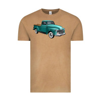 Vintage Camel western truck 34 view Vintage Tee - FaDigitalArtStudio
