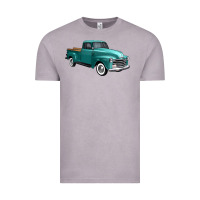 Vintage Zinc western truck 34 view Vintage Tee - FaDigitalArtStudio
