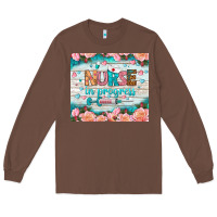 Chestnut nurse in progress tumbler Long Sleeve Tee - BundleAndBundleShop