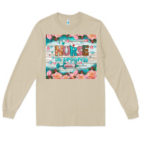 Mushroom nurse in progress tumbler Long Sleeve Tee - BundleAndBundleShop