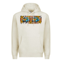 Oatmeal Heather Fall truck Premium Hoodie - Artiststas