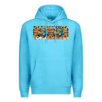Ocean Blue Fall truck Premium Hoodie - Artiststas