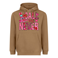 Toasted Coconut call me never Heavyweight Hoodie - NancyCooperArtShop