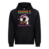 Black Ghouls just wanna have fun Urban Hoodie - NancyCooperArtShop