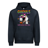 Navy Ghouls just wanna have fun Urban Hoodie - NancyCooperArtShop