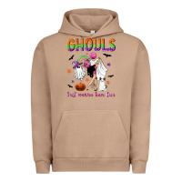 Pigment Burro Ghouls just wanna have fun Urban Hoodie - NancyCooperArtShop