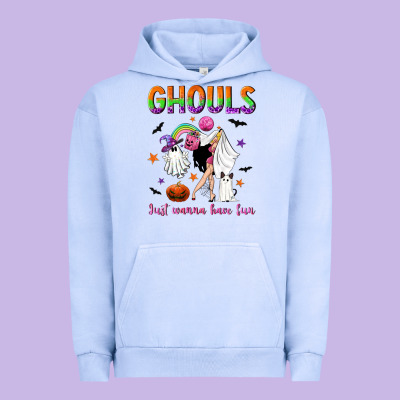 Ghouls Just Wanna Have Fun Urban Hoodie Designed By Nancycooperartshop