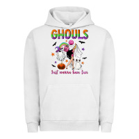 Pigment Lunar Rock Ghouls just wanna have fun Urban Hoodie - NancyCooperArtShop