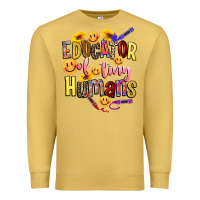 Antique Gold educator of tiny humans Premium Sweatshirt - NancyCooperArtShop