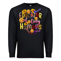 Black educator of tiny humans Premium Sweatshirt - NancyCooperArtShop