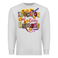 Dove Grey educator of tiny humans Premium Sweatshirt - NancyCooperArtShop