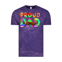 Cloud Purple proud dad Vintage Tee - HRA Design Shop