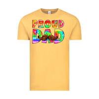 Vintage Mustard proud dad Vintage Tee - HRA Design Shop