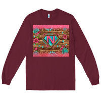 Burgundy super nurse tumbler Long Sleeve Tee - BundleAndBundleShop