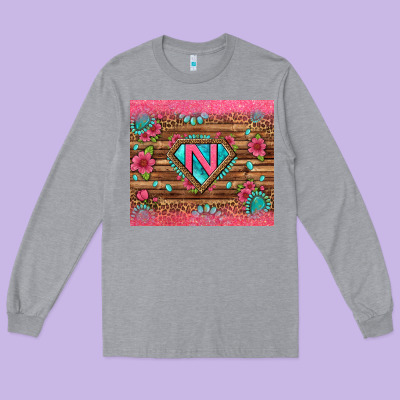 Super Nurse Tumbler Long Sleeve Tee Designed By Bundleandbundleshop