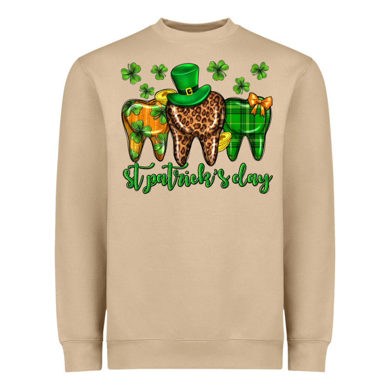 Dentist St. Patricks Day Heavyweight Sweatshirt by Neo Western | Teevron