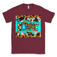 Burgundy howdy Classic Tee - JahusDesignShop