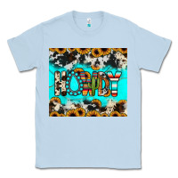 Dusty Blue howdy Classic Tee - JahusDesignShop