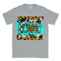 Heather Grey howdy Classic Tee - JahusDesignShop