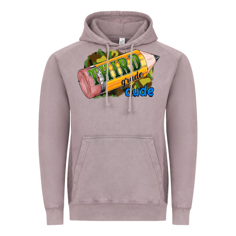 Third Grade Dude Vintage Hoodie by RanaPortraitStore | Teevron