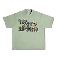 Oil Green different au some Urban Heavy Tee - CowhideDigitalArt