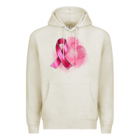 Oatmeal Heather breast cancer custom name Premium Hoodie - Artiststas