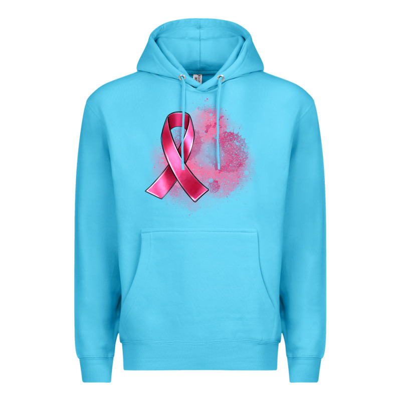 Breast Cancer Custom Name Premium Hoodie by Artiststas | Teevron