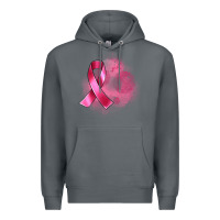 Rock breast cancer custom name Premium Hoodie - Artiststas