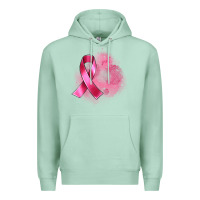 Seafoam breast cancer custom name Premium Hoodie - Artiststas
