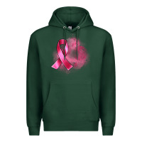 Sports Green breast cancer custom name Premium Hoodie - Artiststas