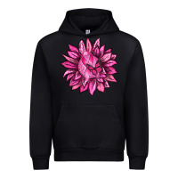 Black Breast Cancer Sunflower Urban Hoodie - texasbilliewilder
