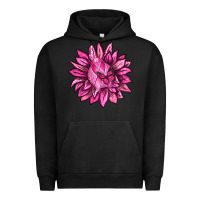 Pigment Black Breast Cancer Sunflower Urban Hoodie - texasbilliewilder