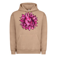Pigment Burro Breast Cancer Sunflower Urban Hoodie - texasbilliewilder