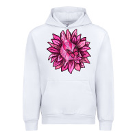 White Breast Cancer Sunflower Urban Hoodie - texasbilliewilder