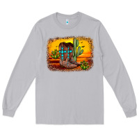 Moon Dust cross sunset backgraund Long Sleeve Tee - JahusDesignShop