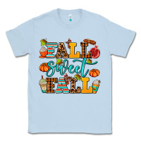 Dusty Blue fall sweet fall Classic Tee - AdoDesignShop