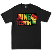 Black juneteenth Premium Tee - BarkalooDesign