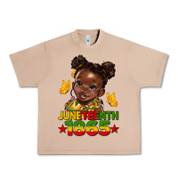 Burro juneteenth 1865 afro girl Urban Heavy Tee - HRA Design Shop