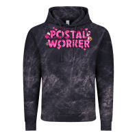 Cloud Black Breast Cancer Postal Worker Vintage Hoodie - texasbilliewilder