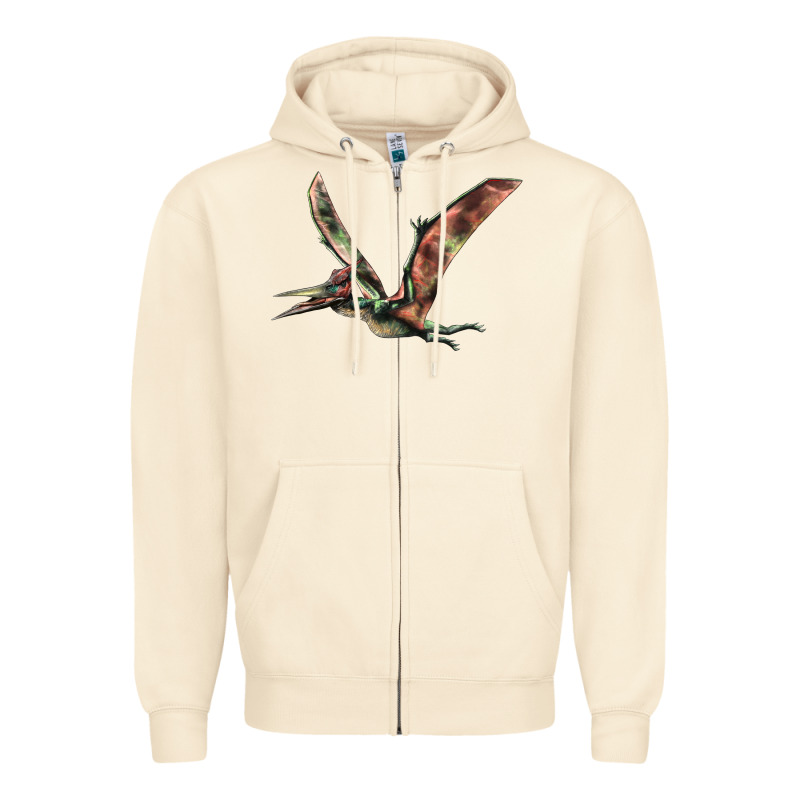 Pteranodon Zipper Hoodie by LillyAllenDesigns | Teevron