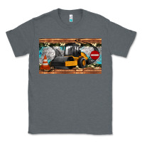 Charcoal Heather steam roller sippy cup Classic Tee - Artiststas