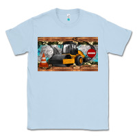 Dusty Blue steam roller sippy cup Classic Tee - Artiststas