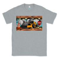 Heather Grey steam roller sippy cup Classic Tee - Artiststas
