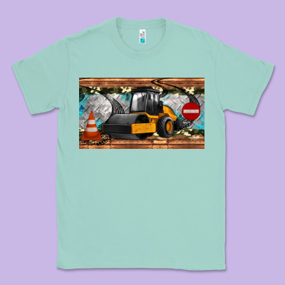 Steam Roller Sippy Cup Classic Tee Designed By Artiststas
