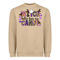 Mushroom Witch Better Have My Candy Heavyweight Sweatshirt - CowhideDigitalArt
