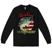 Black reel cool granddaddy fishing Long Sleeve Tee - Jasminsmagicworld