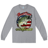 Heather Grey reel cool granddaddy fishing Long Sleeve Tee - Jasminsmagicworld