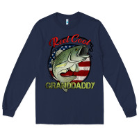 Navy reel cool granddaddy fishing Long Sleeve Tee - Jasminsmagicworld