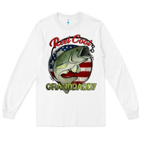 White reel cool granddaddy fishing Long Sleeve Tee - Jasminsmagicworld